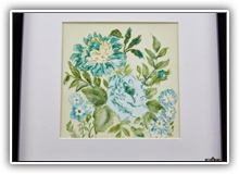Phyl Reiper - Framed Floral Tile